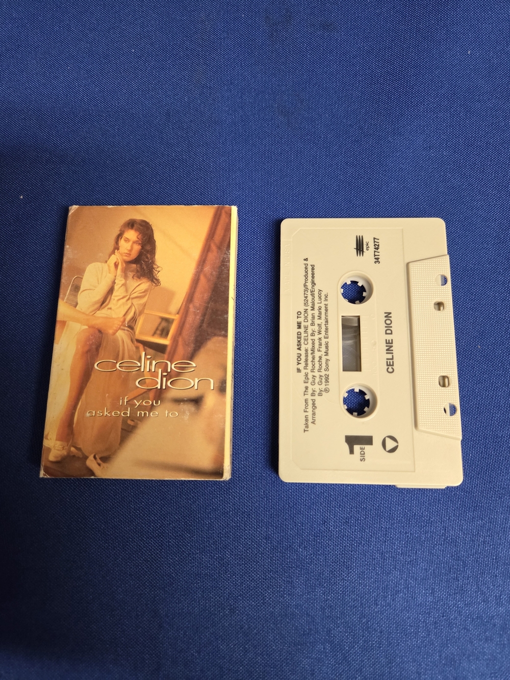Celine Dion If You Asked Me To Cassette Single 1992 Epic Records